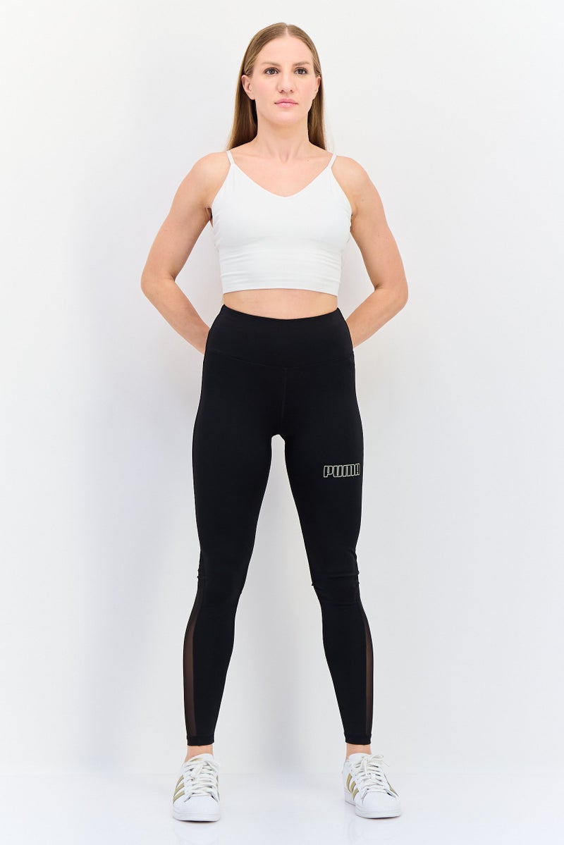 PUMA Women Sportswear Fit High Waist  Training Leggings, Black - Image 4
